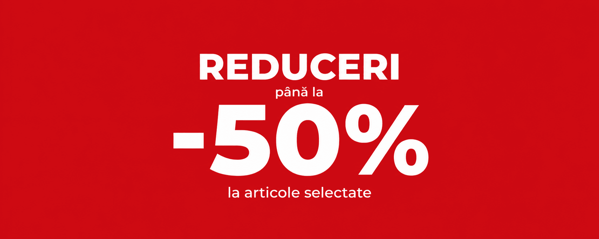 slide  Reducere 50% la toata colectia  carpisa